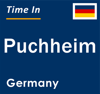 Current local time in Puchheim, Germany