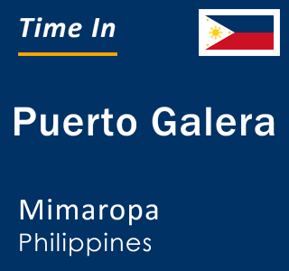 Current local time in Puerto Galera, Mimaropa, Philippines