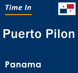 Current local time in Puerto Pilon, Panama