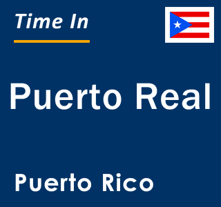 Current local time in Puerto Real, Puerto Rico