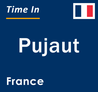 Current local time in Pujaut, France