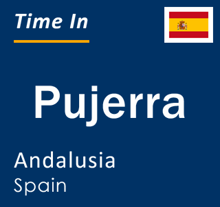 Current local time in Pujerra, Andalusia, Spain