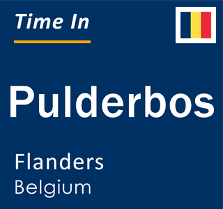 Current local time in Pulderbos, Flanders, Belgium