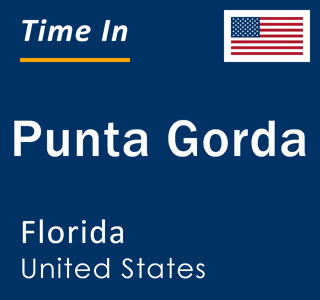 Current local time in Punta Gorda, Florida, United States