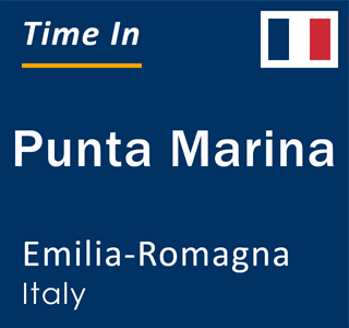 Current local time in Punta Marina, Emilia-Romagna, Italy