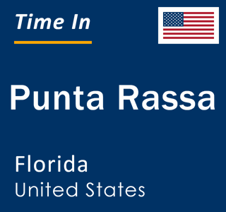 Current local time in Punta Rassa, Florida, United States