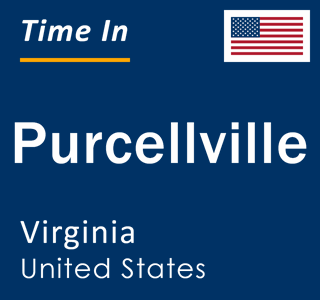 Current local time in Purcellville, Virginia, United States