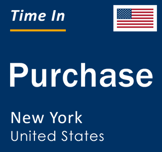 Current local time in Purchase, New York, United States