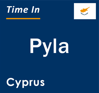 Current local time in Pyla, Cyprus
