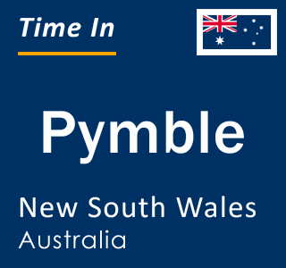 Current local time in Pymble, New South Wales, Australia