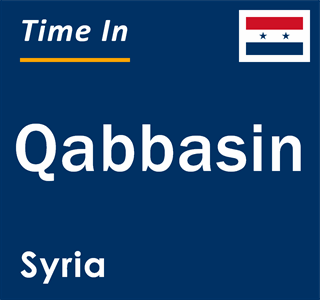 Current local time in Qabbasin, Syria