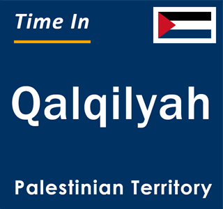 Current local time in Qalqilyah, Palestinian Territory