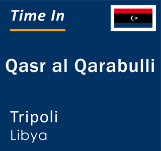 Current local time in Qasr al Qarabulli, Tripoli, Libya
