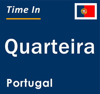 Current local time in Quarteira, Portugal