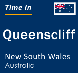 Current local time in Queenscliff, New South Wales, Australia