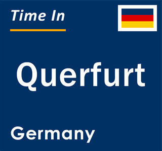 Current local time in Querfurt, Germany