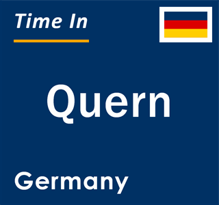 Current local time in Quern, Germany