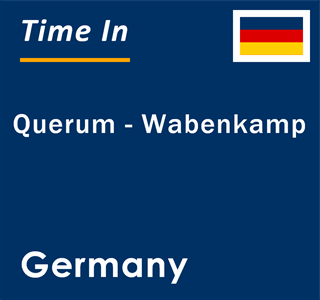 Current local time in Querum -  Wabenkamp, Germany