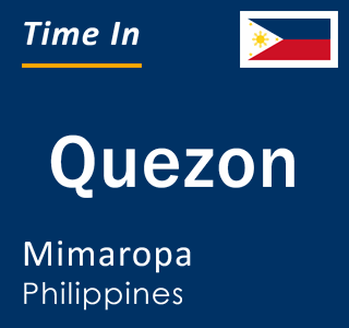 Current local time in Quezon, Mimaropa, Philippines