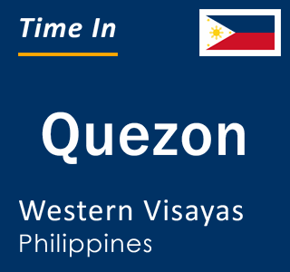 Current local time in Quezon, Western Visayas, Philippines