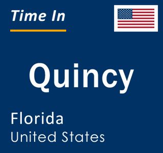 Current local time in Quincy, Florida, United States