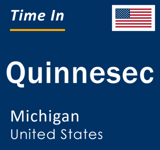 Current local time in Quinnesec, Michigan, United States