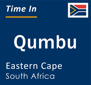 Current local time in Qumbu, Eastern Cape, South Africa