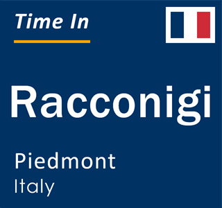 Current local time in Racconigi, Piedmont, Italy