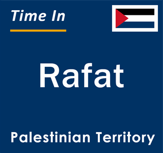 Current local time in Rafat, Palestinian Territory