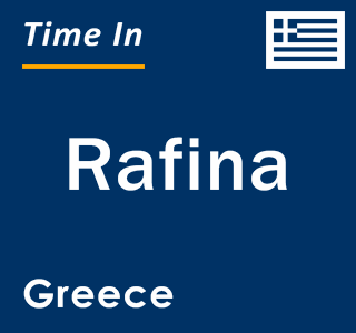 Current local time in Rafina, Greece