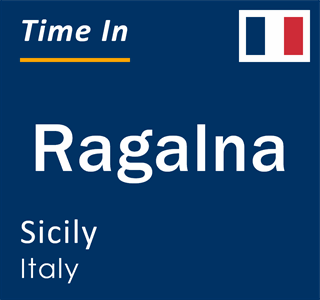 Current local time in Ragalna, Sicily, Italy