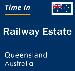Current local time in Railway Estate, Queensland, Australia
