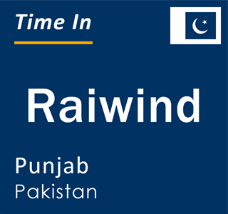 Current local time in Raiwind, Punjab, Pakistan