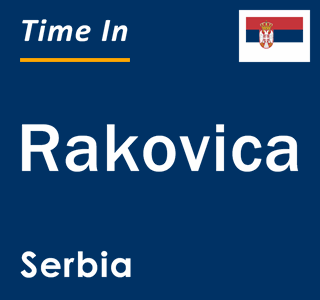 Current local time in Rakovica, Serbia