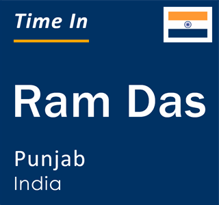 Current local time in Ram Das, Punjab, India