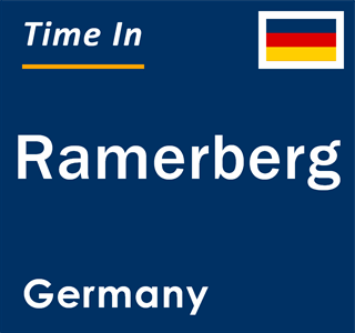 Current local time in Ramerberg, Germany