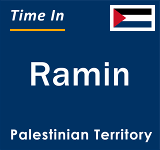 Current local time in Ramin, Palestinian Territory