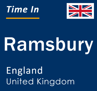 Current local time in Ramsbury, England, United Kingdom