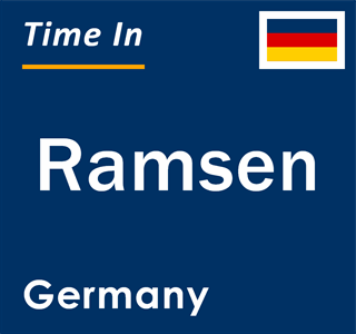 Current local time in Ramsen, Germany