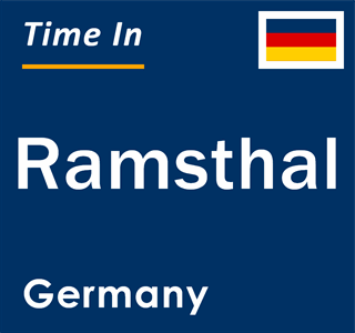 Current local time in Ramsthal, Germany