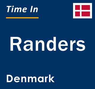 Current time in Randers, Denmark