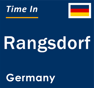 Current local time in Rangsdorf, Germany