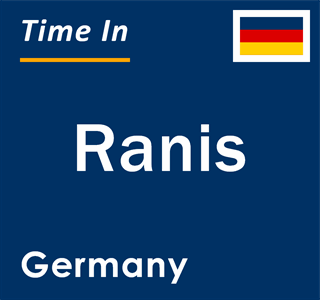 Current local time in Ranis, Germany