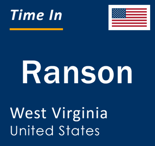 Current local time in Ranson, West Virginia, United States