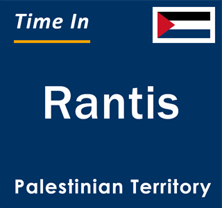 Current local time in Rantis, Palestinian Territory
