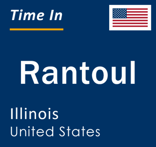 Current local time in Rantoul, Illinois, United States