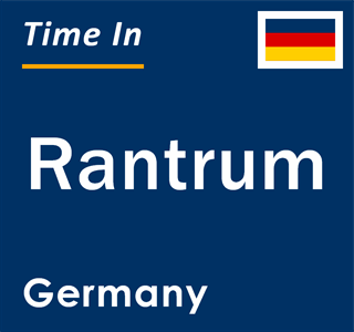 Current local time in Rantrum, Germany