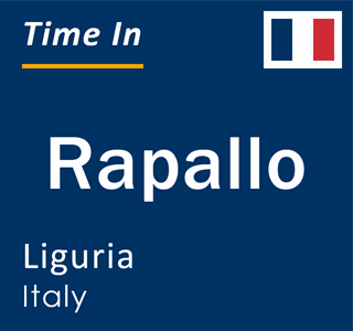 Current local time in Rapallo, Liguria, Italy
