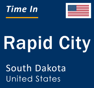 Current local time in Rapid City, South Dakota, United States