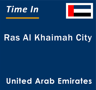 Current local time in Ras Al Khaimah City, United Arab Emirates